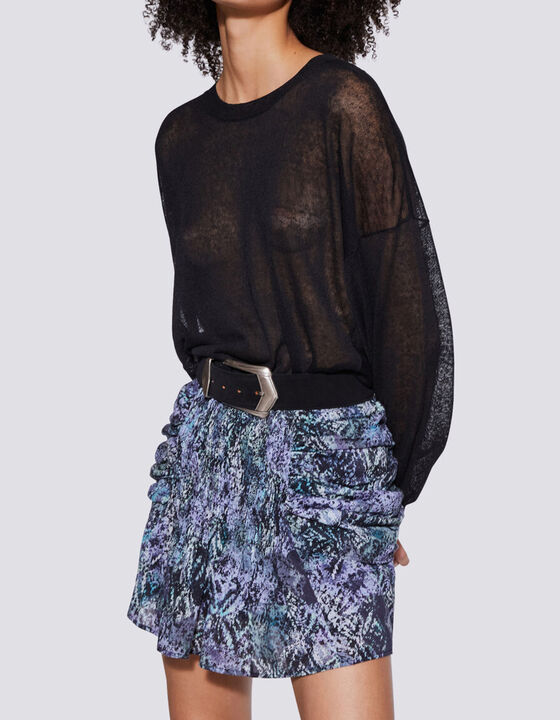 EUGENIE RELAXED CREW NECK SWEATER